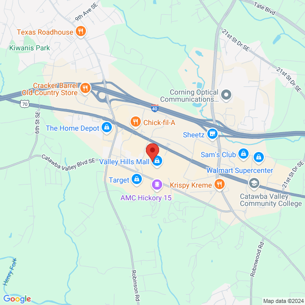 Map of the area